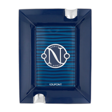 Cendrier Porcelaine - 20'000 Lieues sous les mers - Bleu Gulf Stream