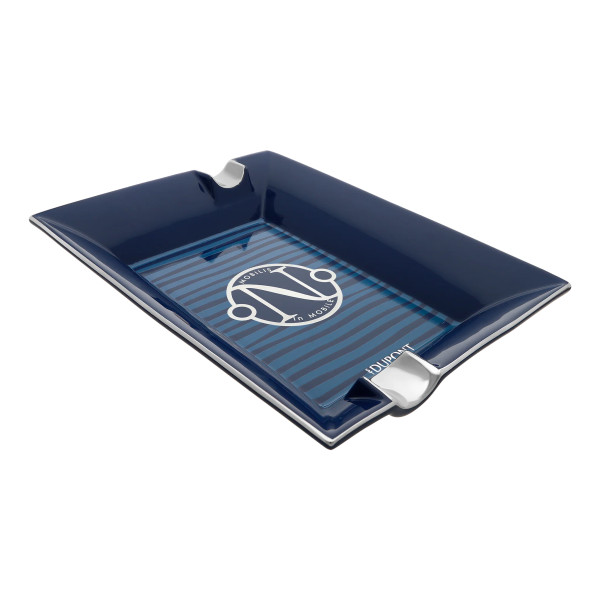 Cendrier Porcelaine - 20'000 Lieues sous les mers - Bleu Gulf Stream