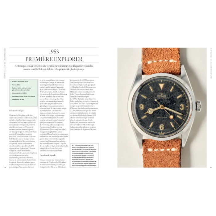 Légende Rolex - L'histoire de Rolex à travers 120 montres emblématiques