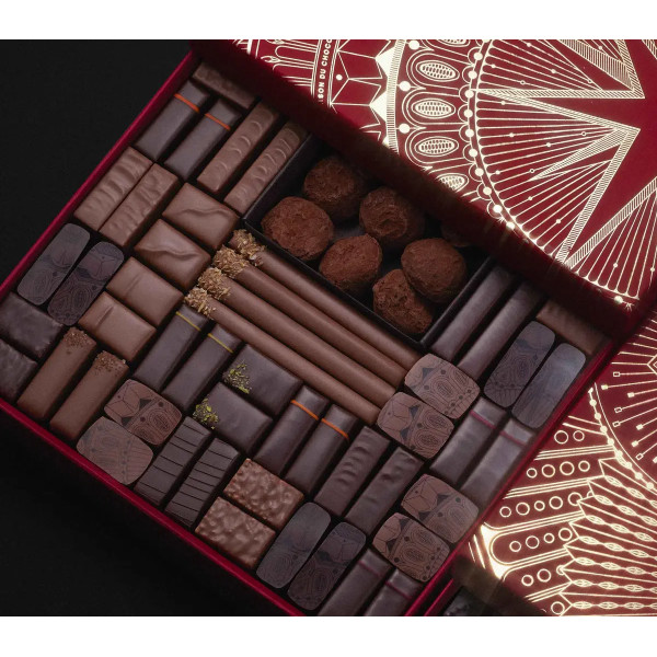 Coffret Noël Haussmann 102 Chocolats