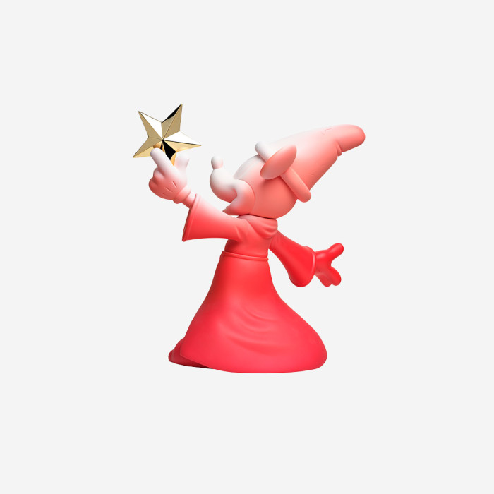 Mickey Fantasia Small - 30 cm - Red and Gold