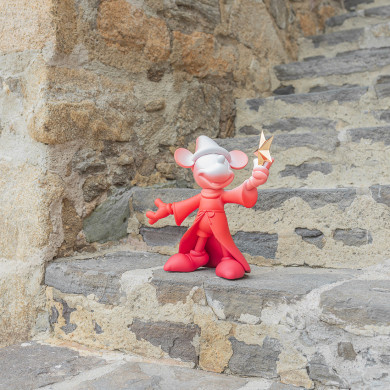 Mickey Fantasia Small - 30 cm - Red and Gold