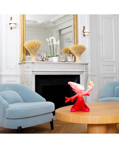 Mickey Fantasia Small - 30 cm - Red and Gold