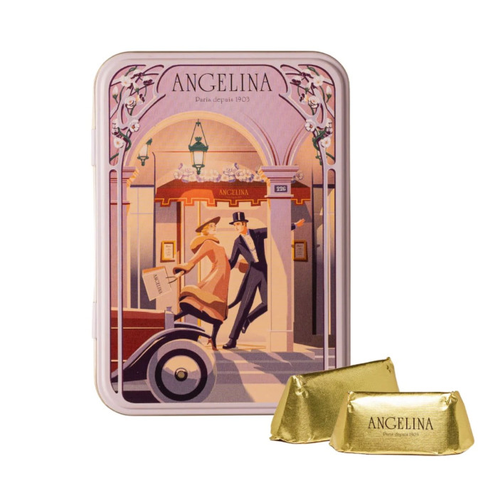 Illustrated box of mini Giandujas 100g
