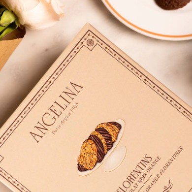 Dark Chocolate and Orange Florentines