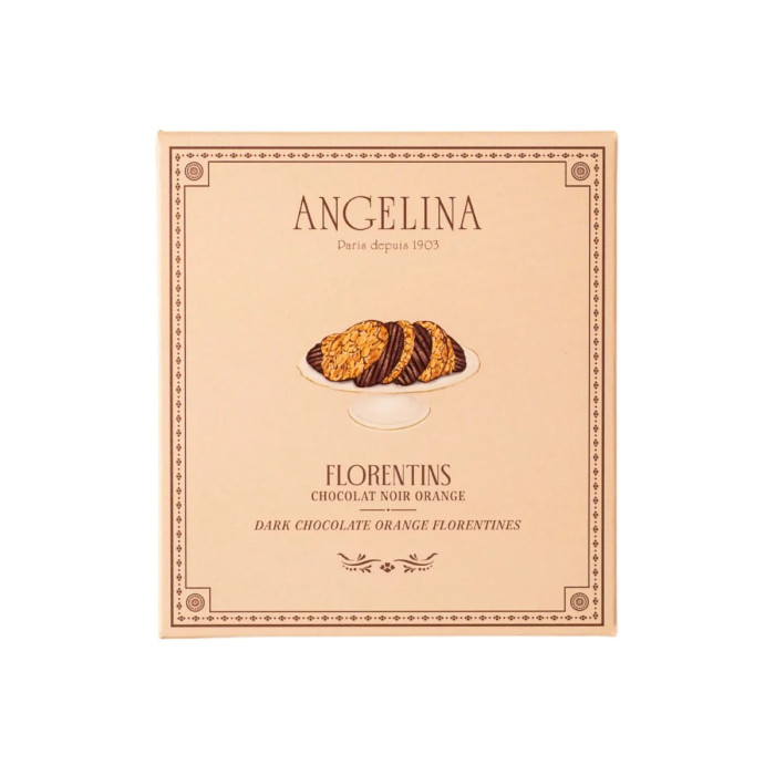 Florentins au chocolat noir et à l'orange