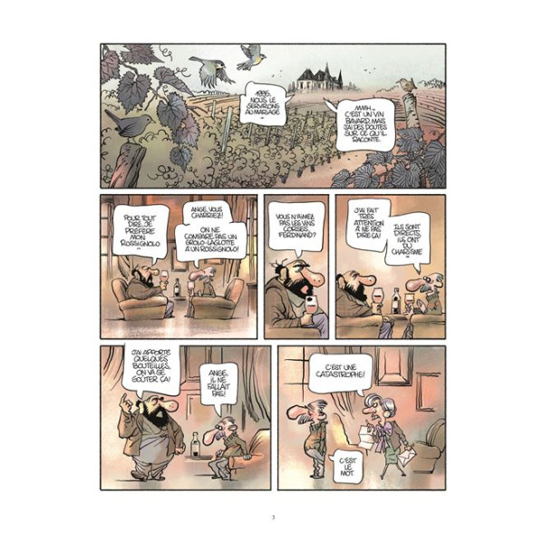 Palmer dans le rouge