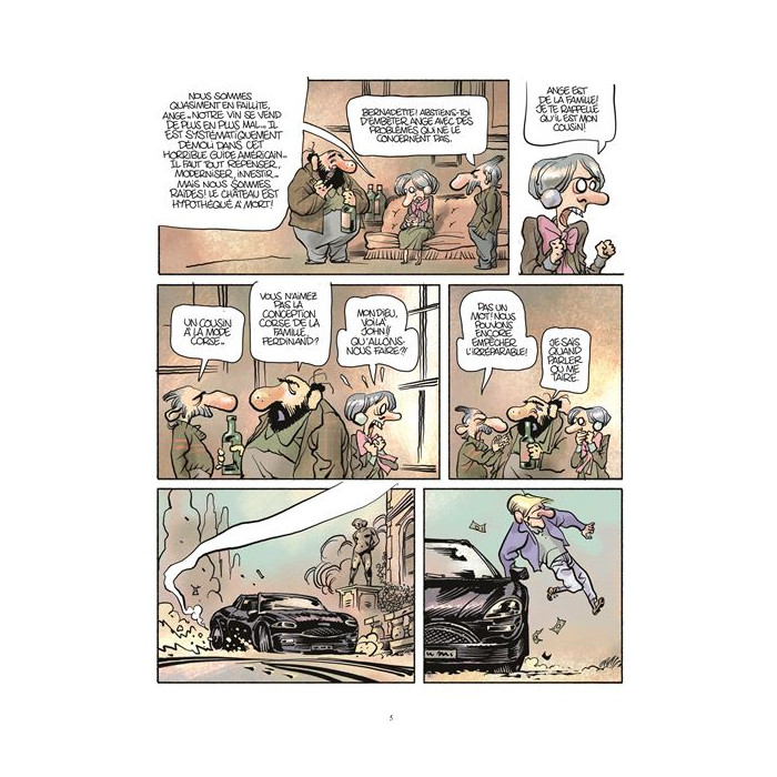 Palmer dans le rouge