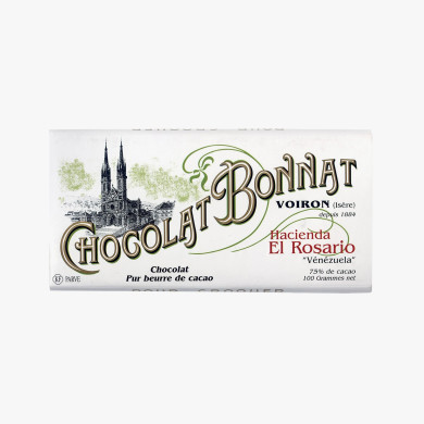 Chocolat Noir Hacienda del Rosario 100g - Bonnat