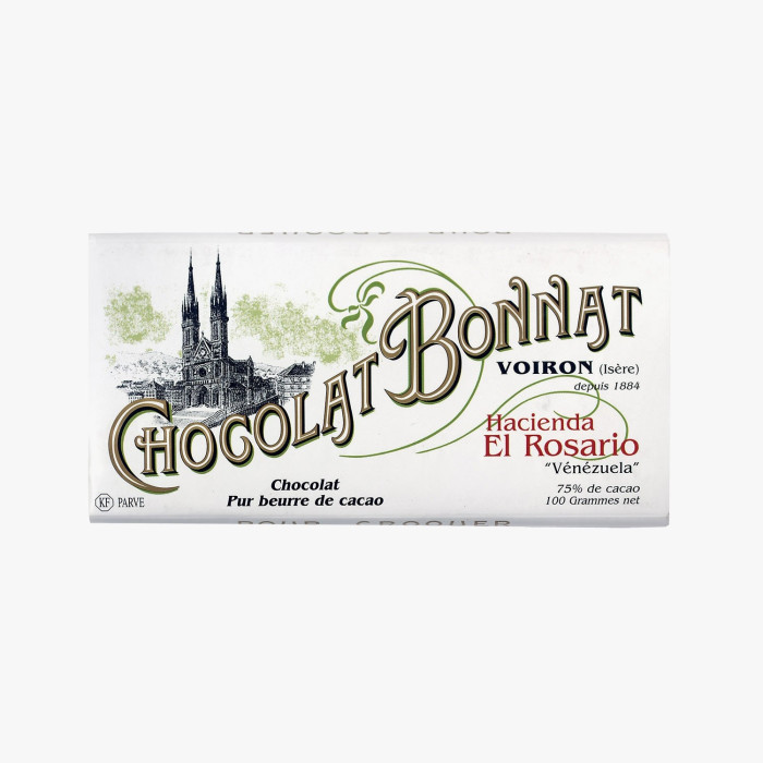 Chocolat Noir Hacienda del Rosario 100g - Bonnat