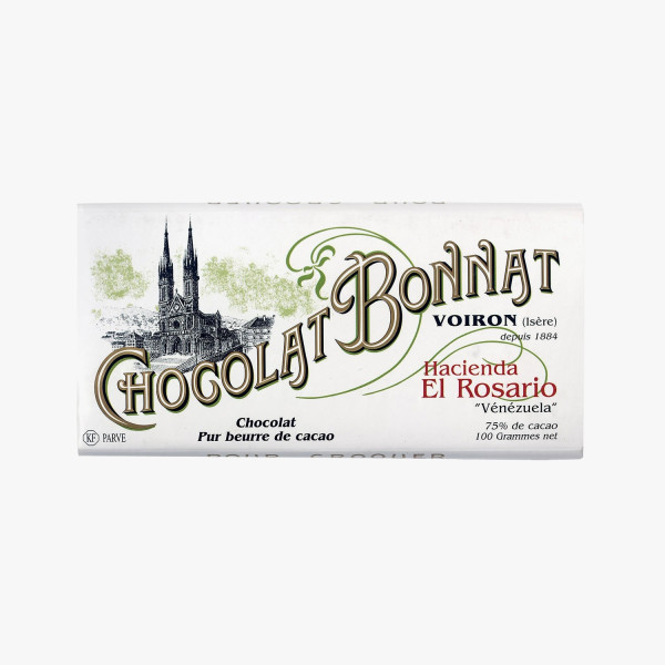 Chocolat Noir Hacienda del Rosario 100g - Bonnat