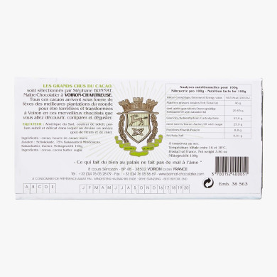 Chocolat Noir Equateur 100g - Bonnat