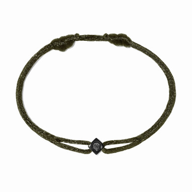 Bracelet sur cordon Le Cube Diamant