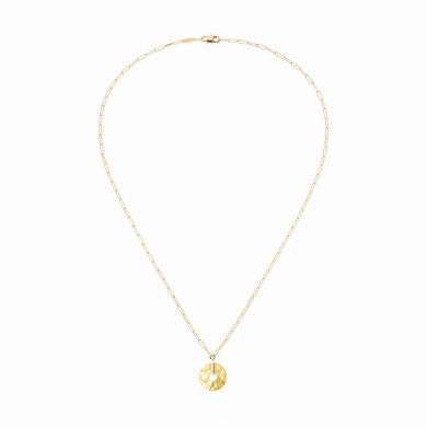 Collier Pi 14mm or jaune