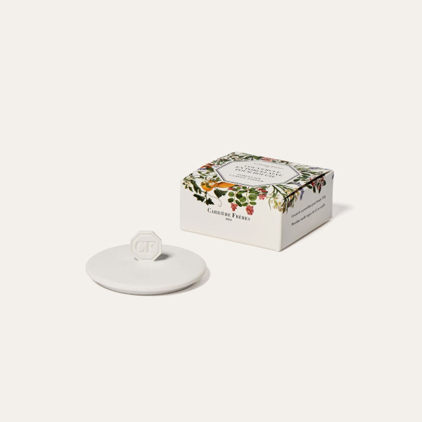 Couvercle en Porcelaine pour Bougie