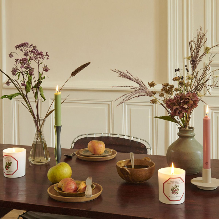 Chandelles Parfumées Menthe Verte