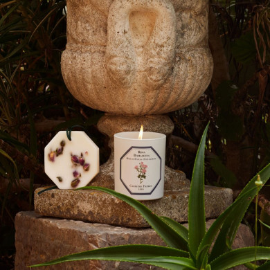 Bougie Rose de Damas