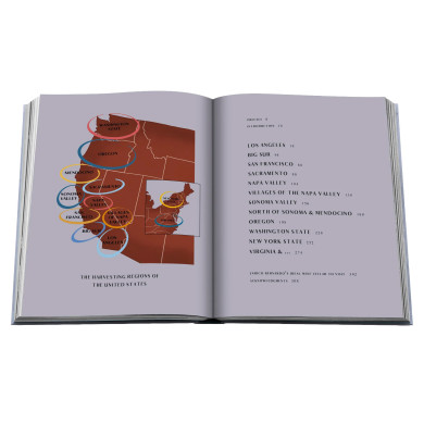 Wine & Travel United States of America - édition de luxe en anglais - Assouline