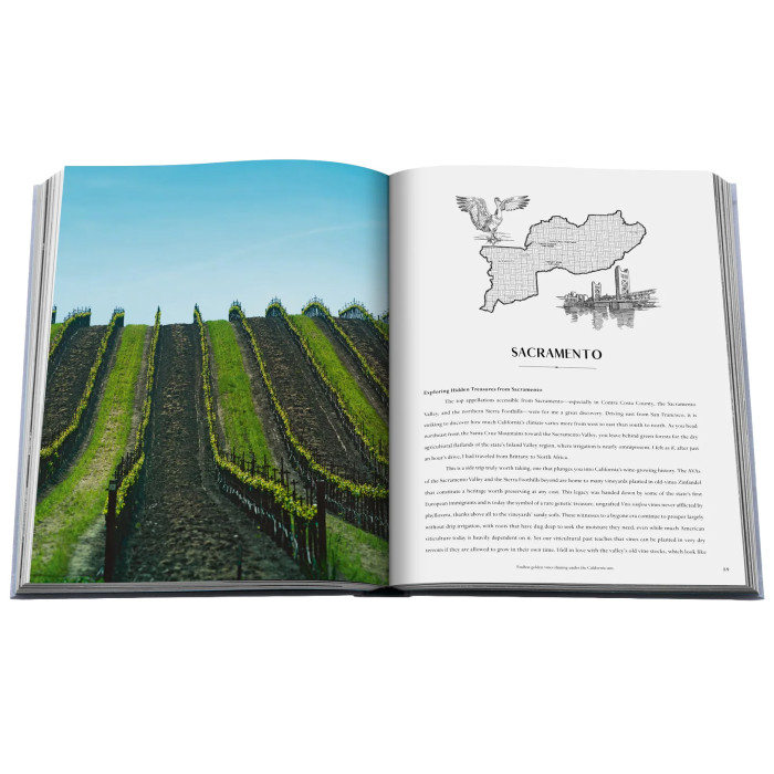 Wine & Travel United States of America - édition de luxe en anglais - Assouline