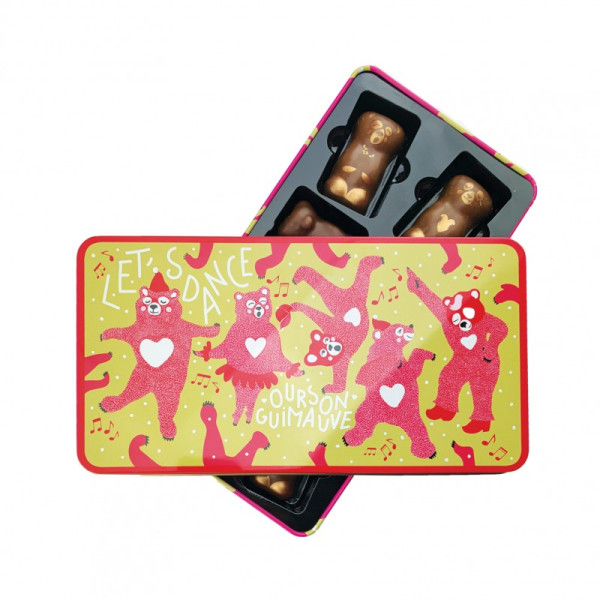 Boite collector Ourson Guimauve Let's Dance, 400g