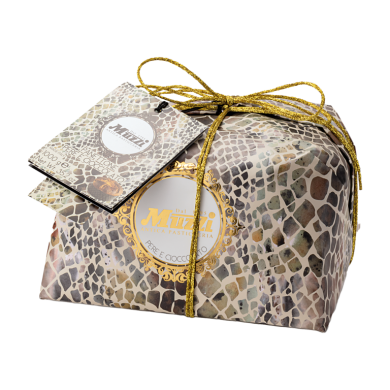 Panettone aux poires et au chocolat Poires semi-confites et pépites de chocolat