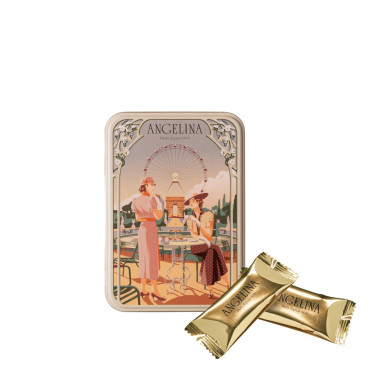 Crêpes-dentelle enrobées de chocolat noir 70g