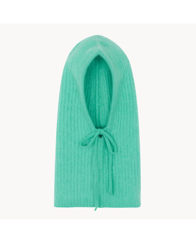 Cagoule Sybel Fluffy Vert Amande