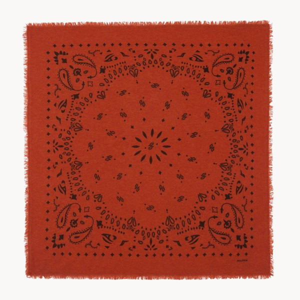 Grand Bandana Hachiko Burnt Orange