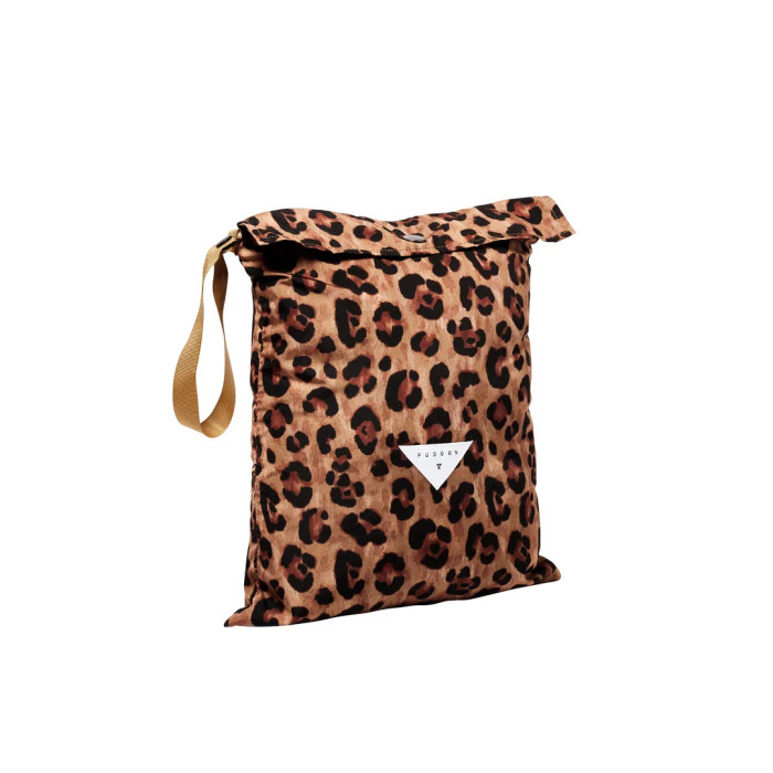 Capuche réversible déperlante - Léopard et noire - Taille 1