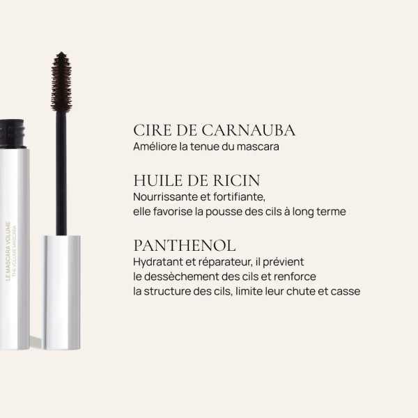 Le mascara volume marron - Aime