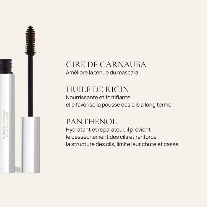 Le mascara volume noir profond - Aime