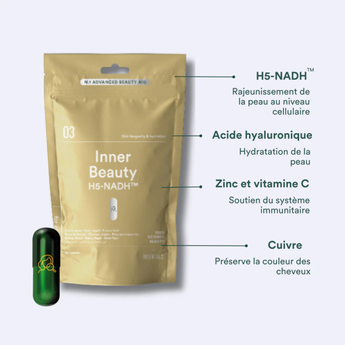 Inner Beauty - recharge 30 gélules - Insentials