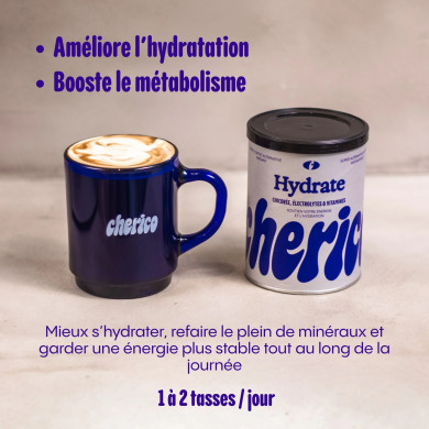 Hydrate - Hydratation & énergie 120g - Cherico