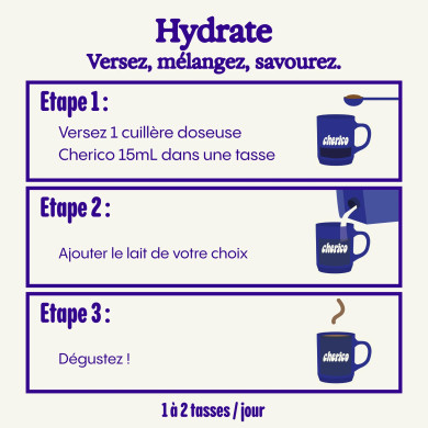 Hydrate - Hydratation & énergie 120g - Cherico