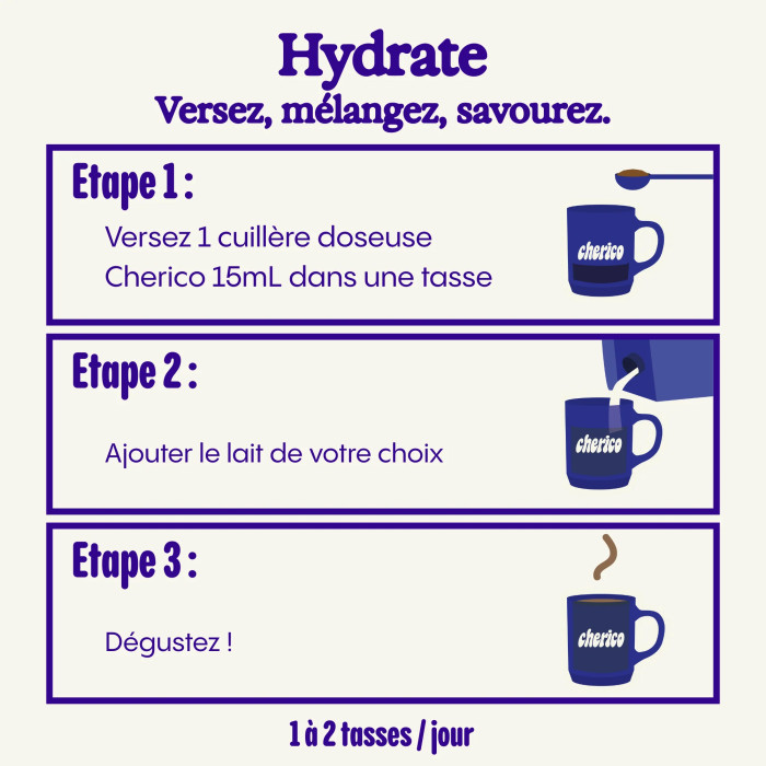 Hydrate - Hydratation & énergie 120g - Cherico