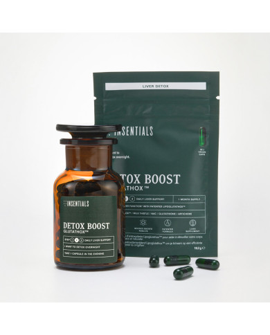 Detox Boost - coffret flacon en verre + recharge - Insentials