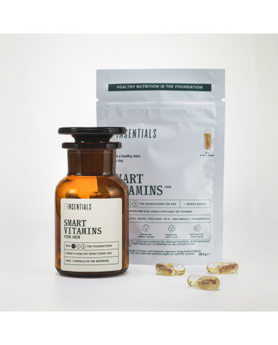 Smart Vitamins for Her - coffret flacon en verre + recharge - Insentials
