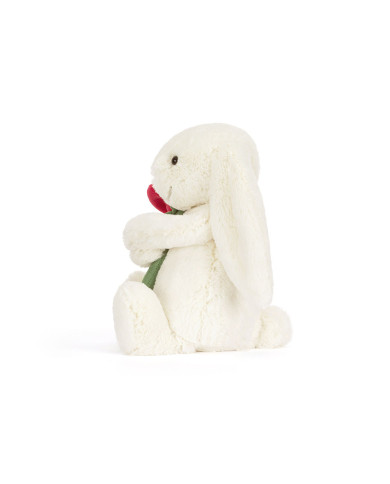 Cream Bunny with Rose - Jellycat