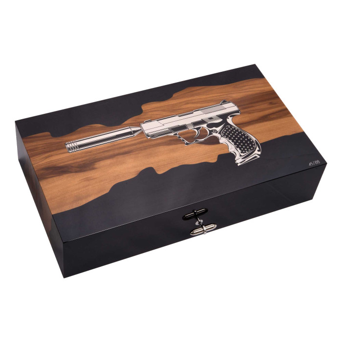 Cave Gun Thriller 110 cigares - Elie Bleu