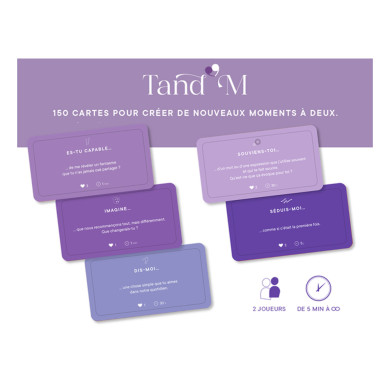 Tand'M - 150 cartes pour un couple qui dure