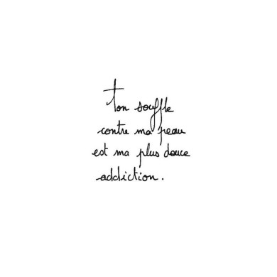 Mes pensées te font l'amour - 100 billets érotiques et romantiques, à afficher, murmurer, partager