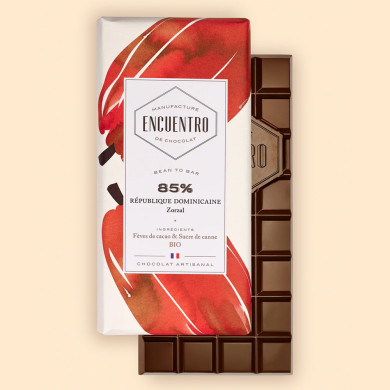 Chocolat noir 85% République Dominicaine 75g