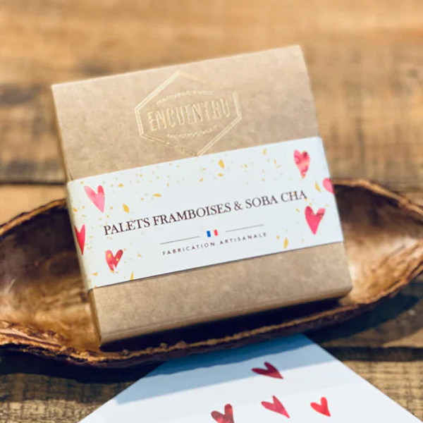 Palets Framboise et Soba Cha