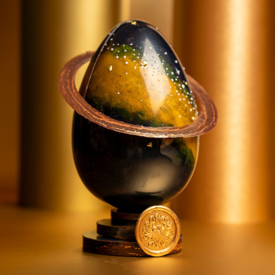 Œuf de Pâques Galaxie au chocolat noir - Publicisdrugstore