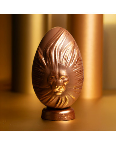 Œuf de Pâques "The Lion" au chocolat au lait - Publicisdrugstore