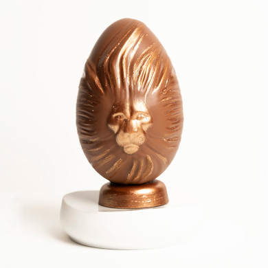 Œuf de Pâques "The Lion" au chocolat au lait - Publicisdrugstore