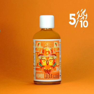 Sauce Mambo - mangue, carotte et gingembre - 100ml
