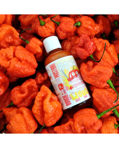 Sauce bougie wougie - carolina reaper et fraise - 100ml