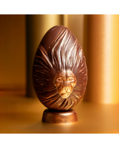 Œuf de Pâques "The Lion" au chocolat noir - Publicisdrugstore