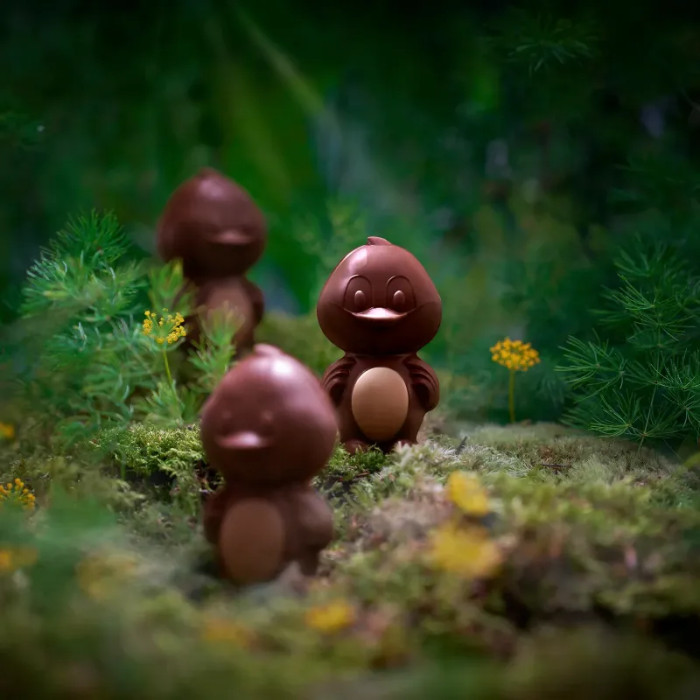 Canard chocolat lait 40g - Cluizel